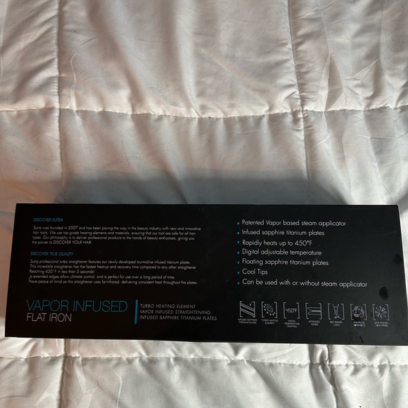 Sutra Beauty - Vapor Infused Flat Iron - Picture 7 of 8